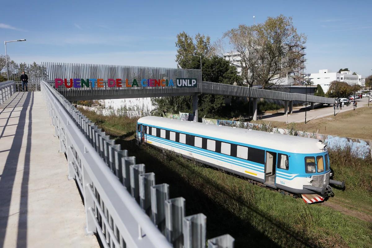 Avanza la construcción del Puente de la Ciencia II en la Universidad Nacional de La Plata