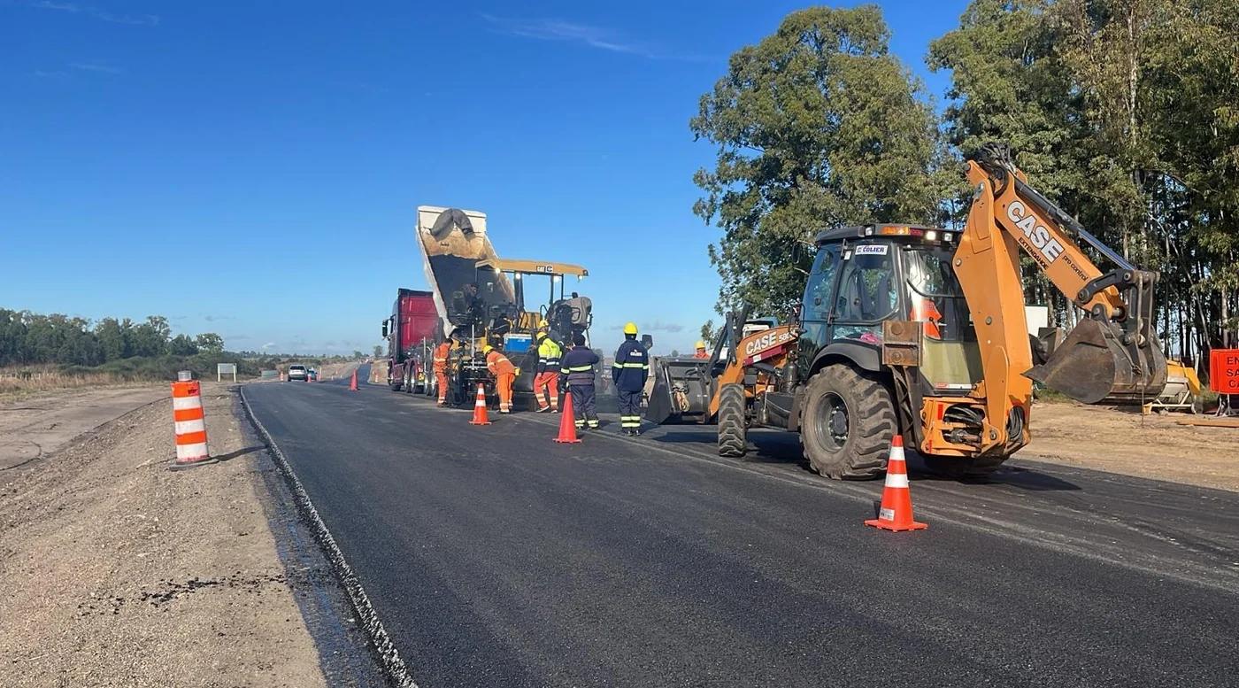 Avanza la rehabilitación vial en Ruta 7 mejorando la seguridad y conectividad