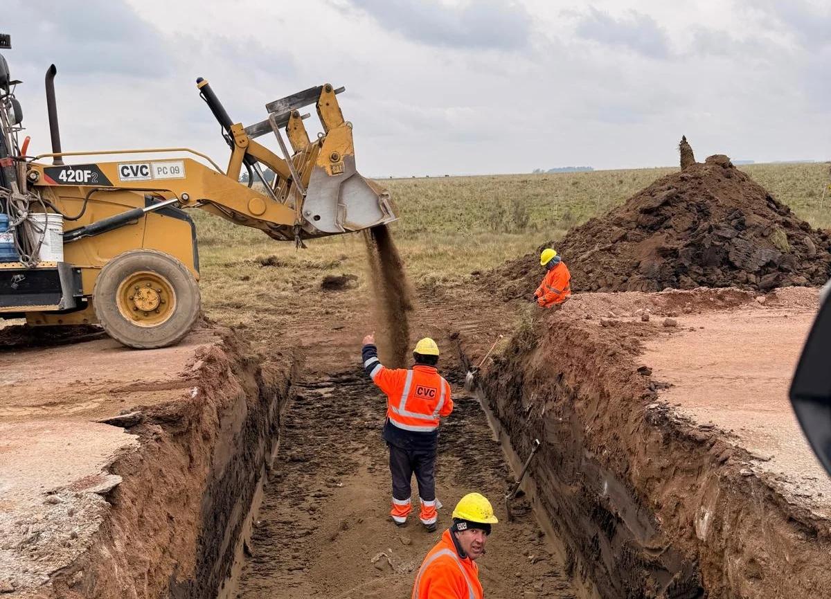 Mejoras viales en tramo de ruta ejecutadas por CVC S.A. para fortalecer la seguridad y conectividad