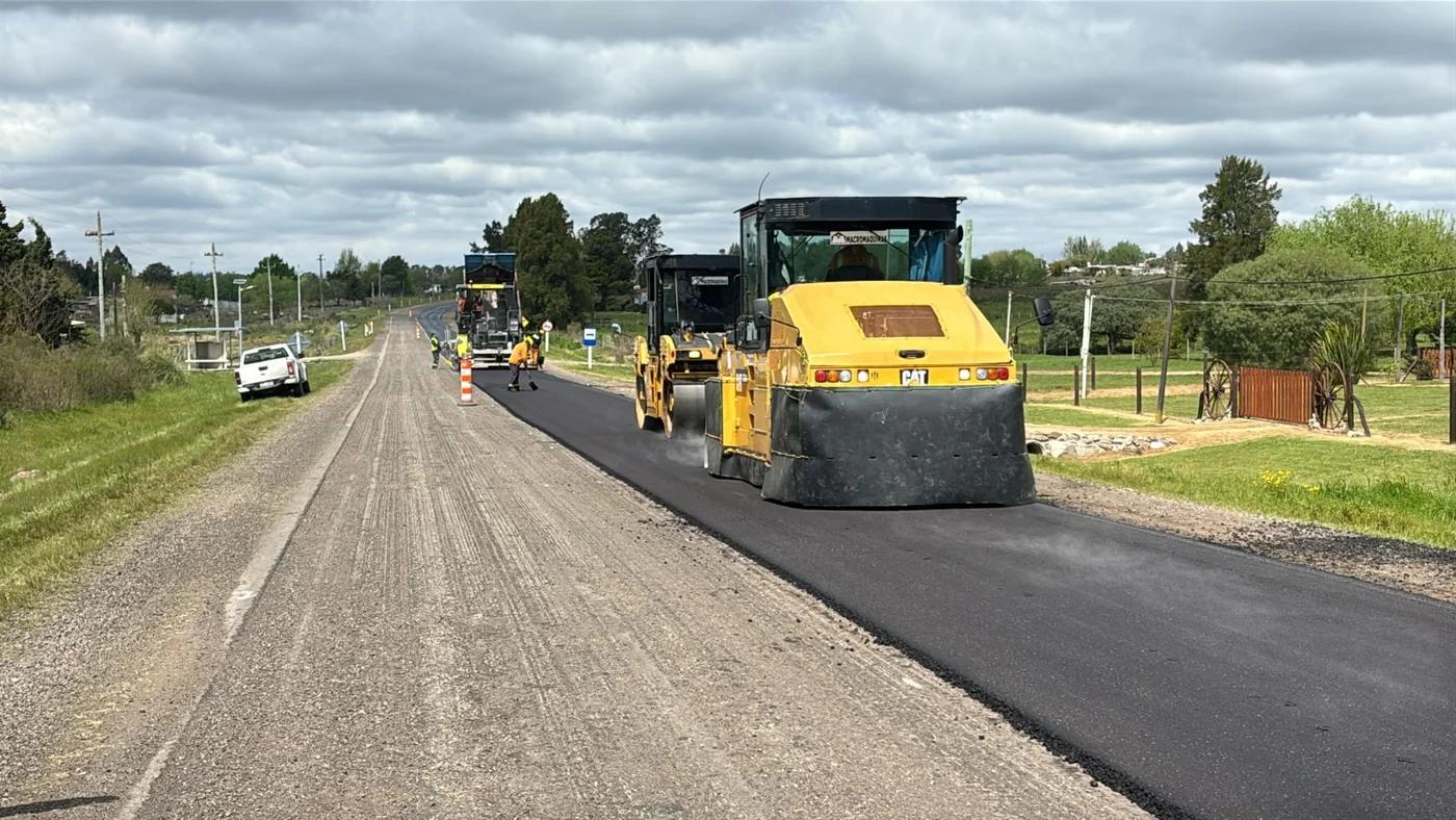 La rehabilitación de la Ruta 33 avanza hacia su tramo final