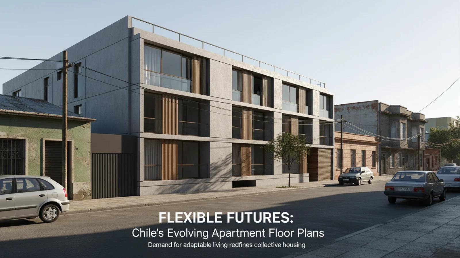 La Flexibilidad Programática Transforma la Planta de Departamentos en Chile