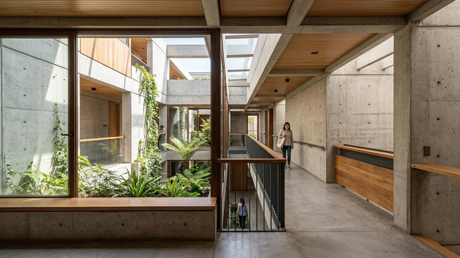 La Vivienda Colectiva de Patios Profundos: Una Nueva Claridad Espacial