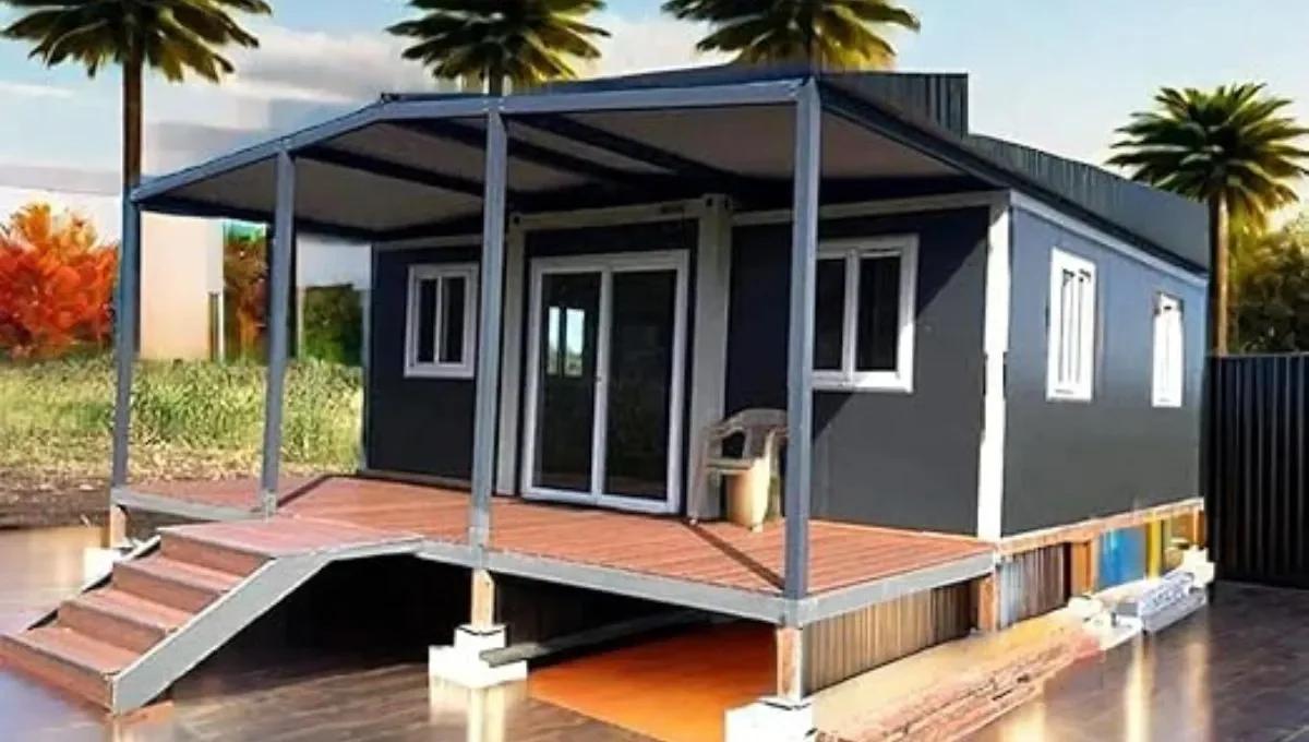 Casa prefabricada modular ampliable de hasta cuatro dormitorios disponible por menos de 9.000 euros