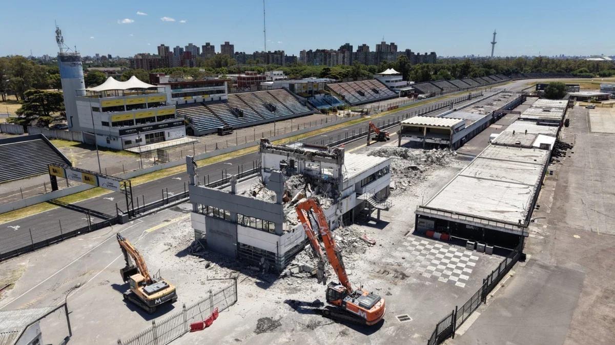 Avanza la remodelación integral del Autódromo de Buenos Aires rumbo al MotoGP 2027