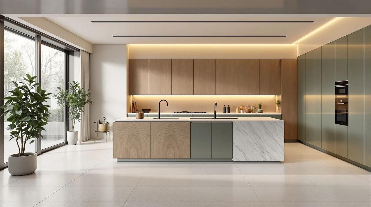La cocina en U reemplaza al diseño en L como tendencia de distribución en 2026