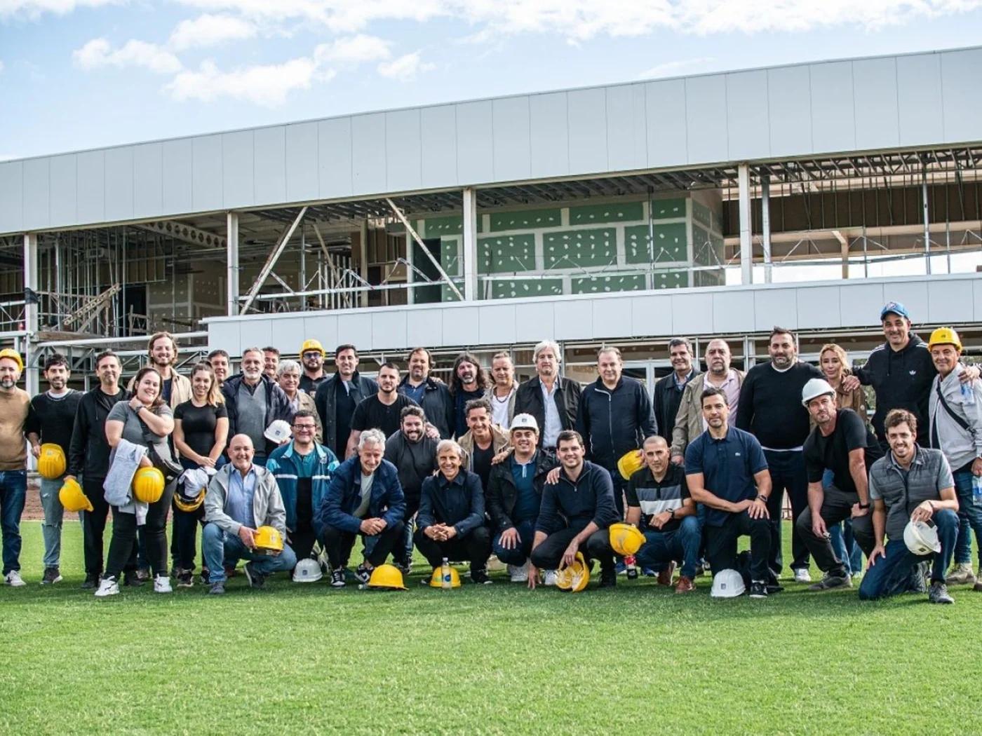 Racing supera el 65% de avance en su Centro de Alto Rendimiento en Ezeiza