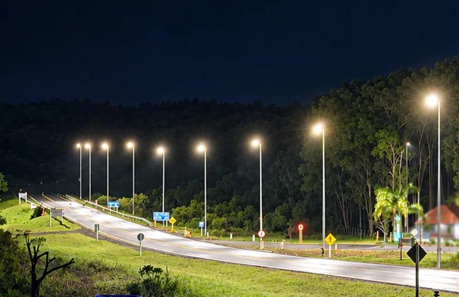 Ruta 26 suma 58 luminarias LED en tres tramos