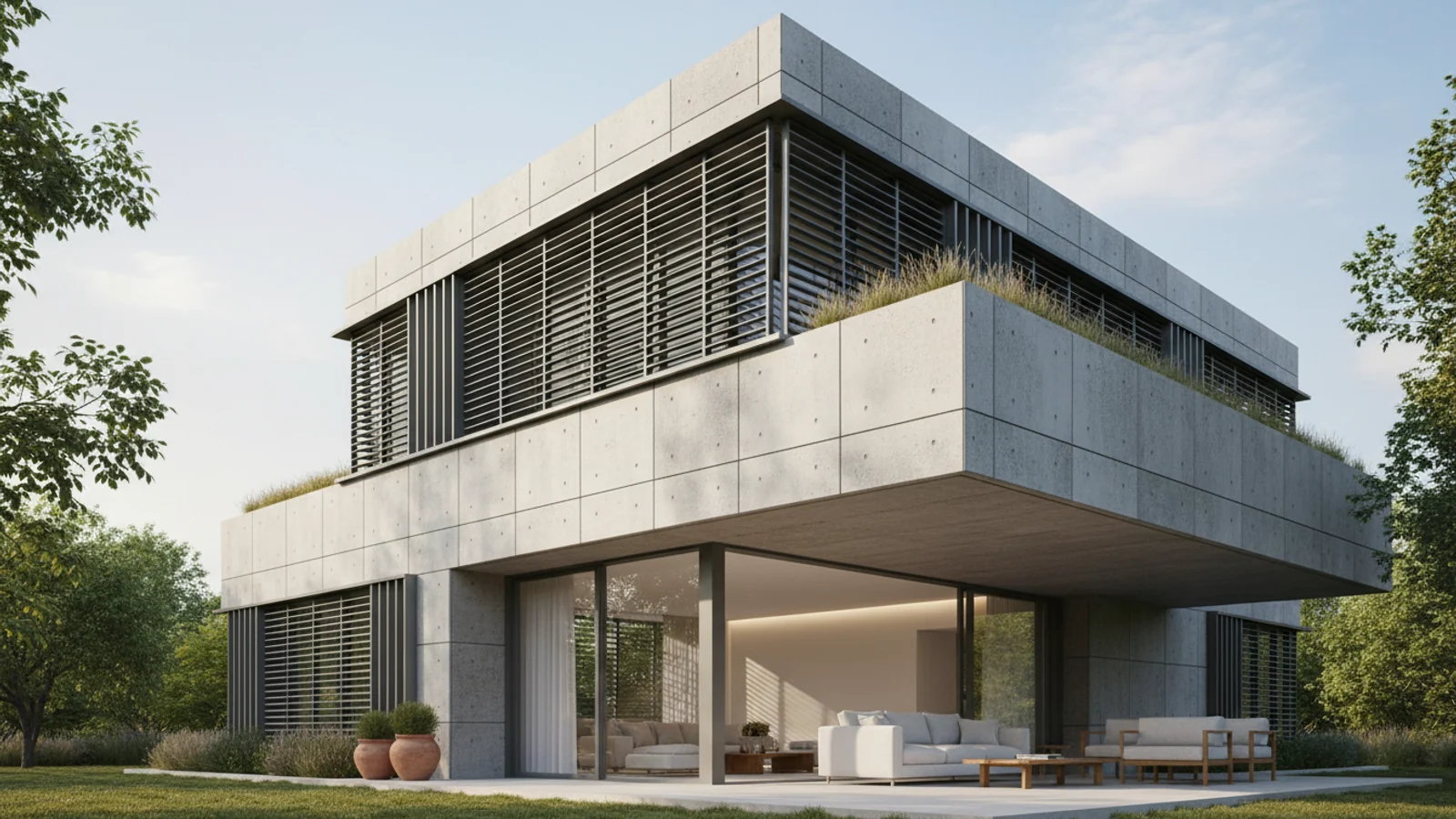 El Control Solar Exterior: Un Pilar Estético en la Fachada Contemporánea