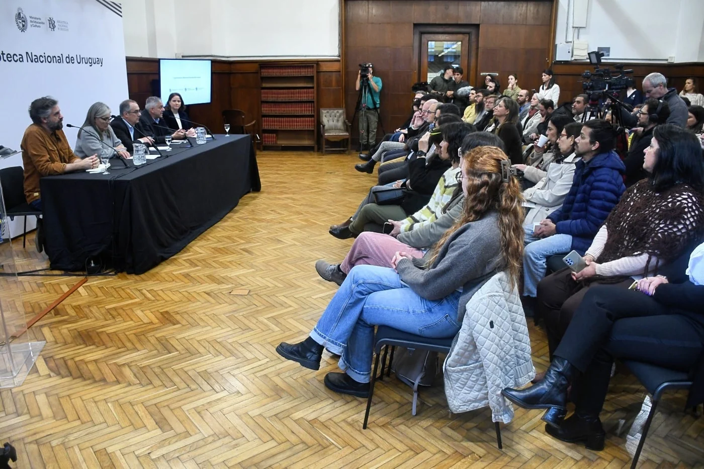 Avanzan obras para modernizar y recuperar la Biblioteca Nacional en Montevideo