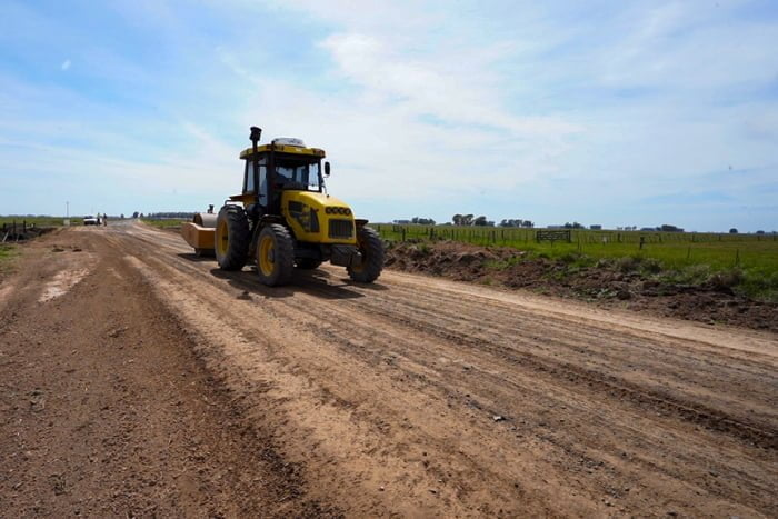 Vialidad finalizó trabajos de Caminos Rurales en Rauch