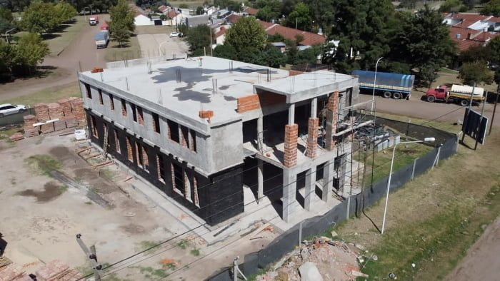 Etapa final para la construcción de la Casa de la Provincia en Salliqueló