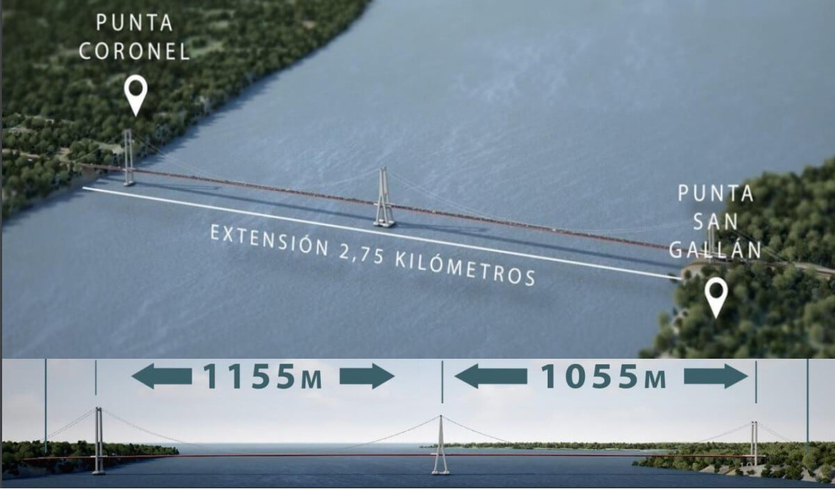 Avanza la Construcción del Estratégico Puente sobre el Canal Chacao y sus Accesos en Los Lagos