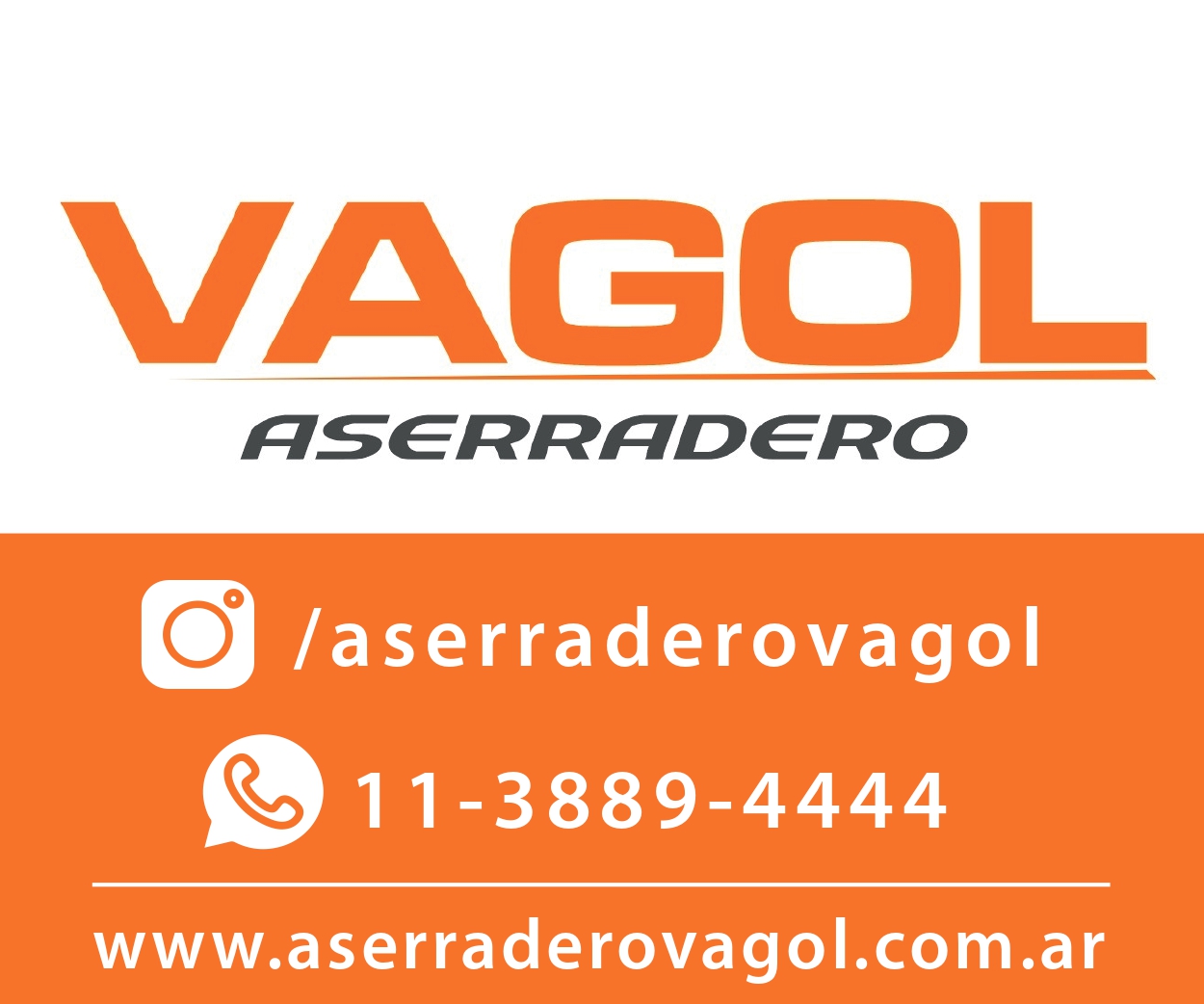 Banner Aserradero Vagol
