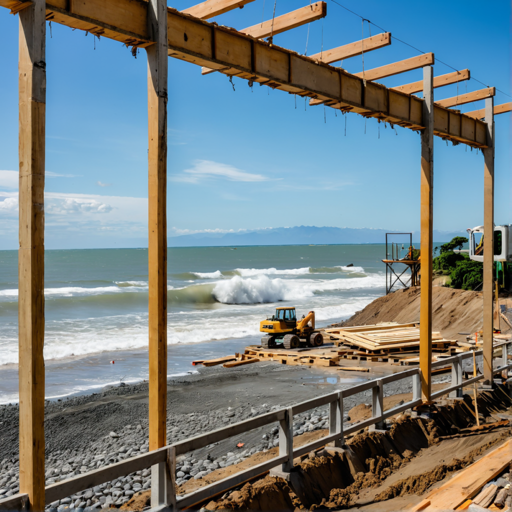 Construcción en Zonas Costeras: Retos y Estrategias para un Futuro Sostenible