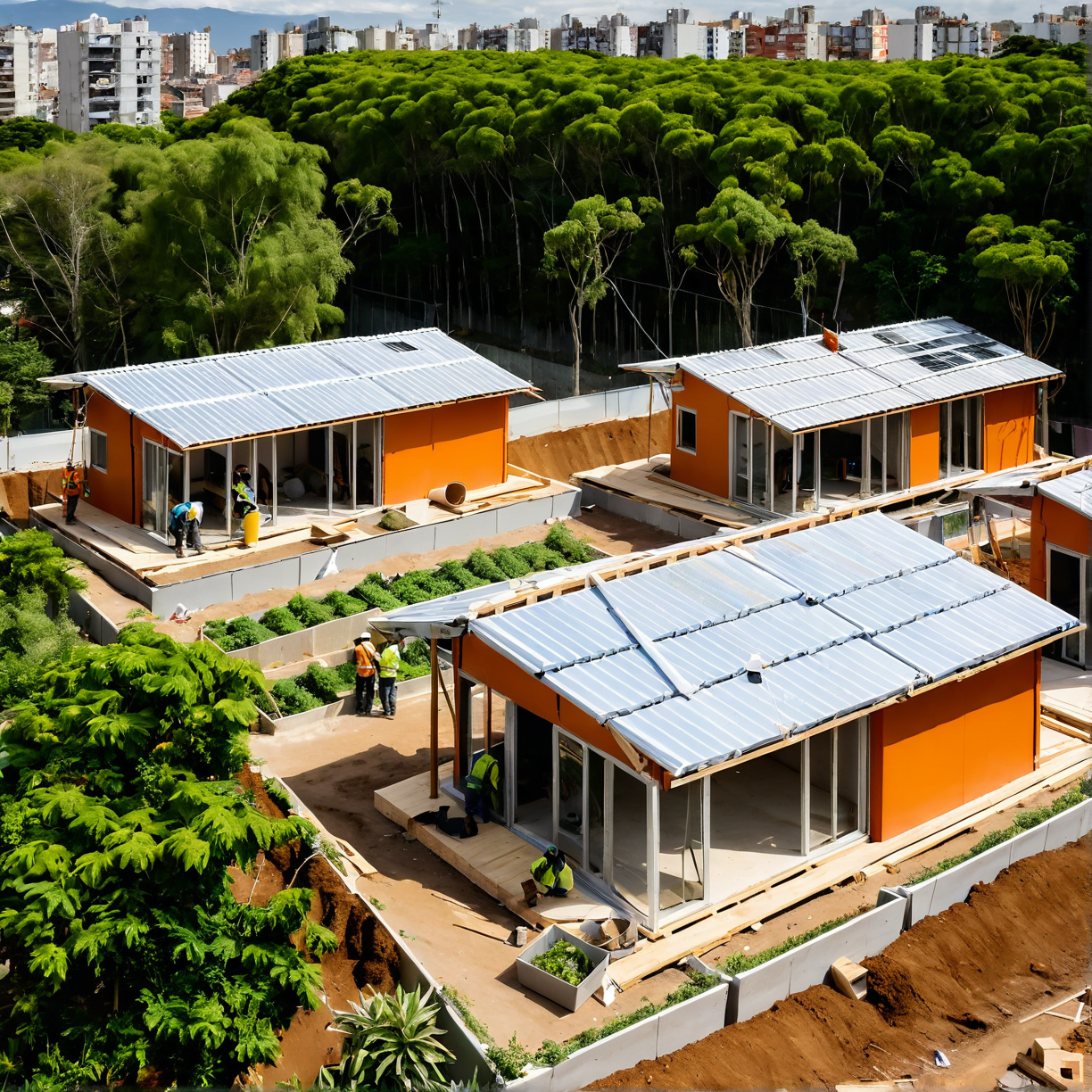 Nuevas Fronteras en la Construcción de Viviendas Económicas en el Mercosur