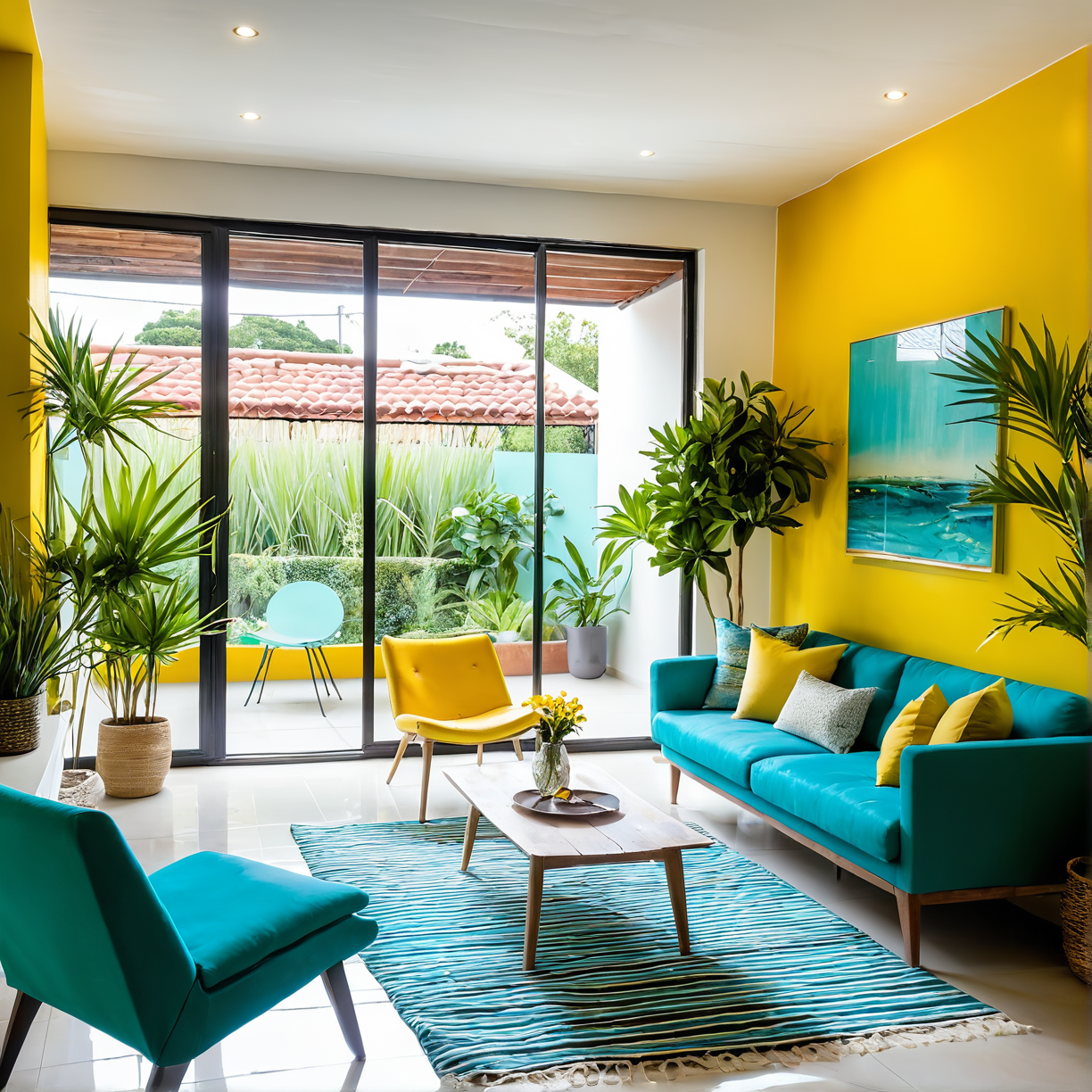 Interiores Vibrantes: La Nueva Tendencia Saludable en el Diseño de Espacios