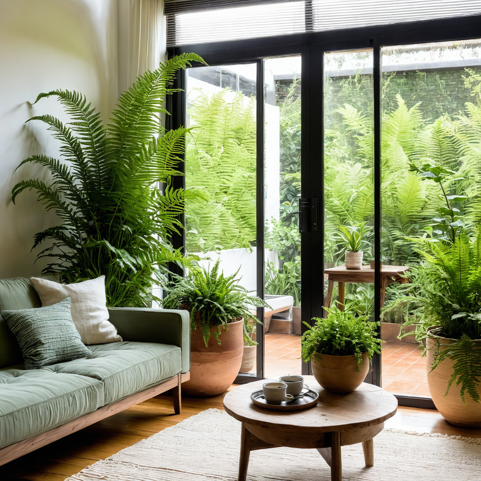 Integración Verde: El Crecimiento de los Jardines Internos en el Diseño de Interiores