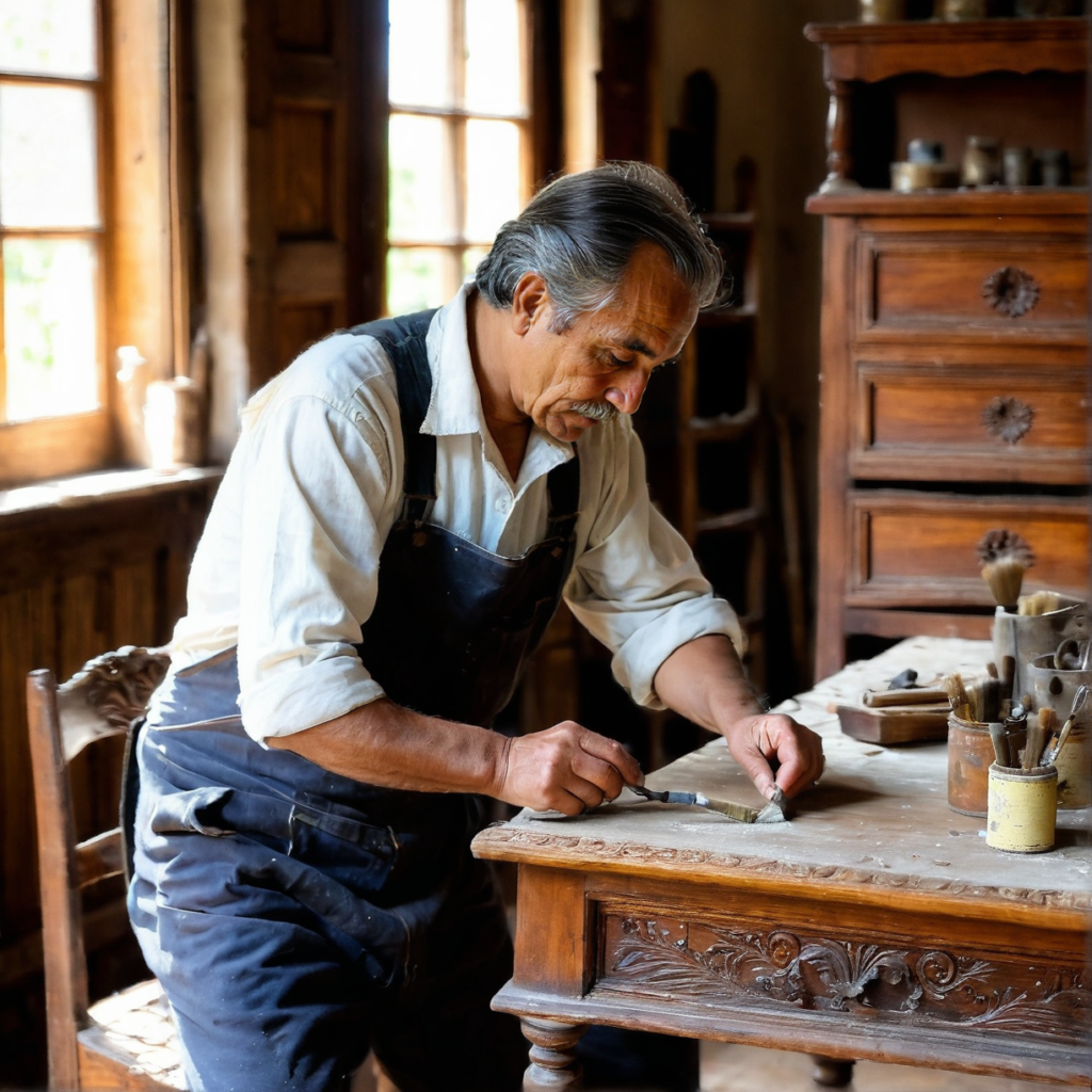 De lo Olvidado a lo Admirado: El Arte de Restaurar Muebles de Madera