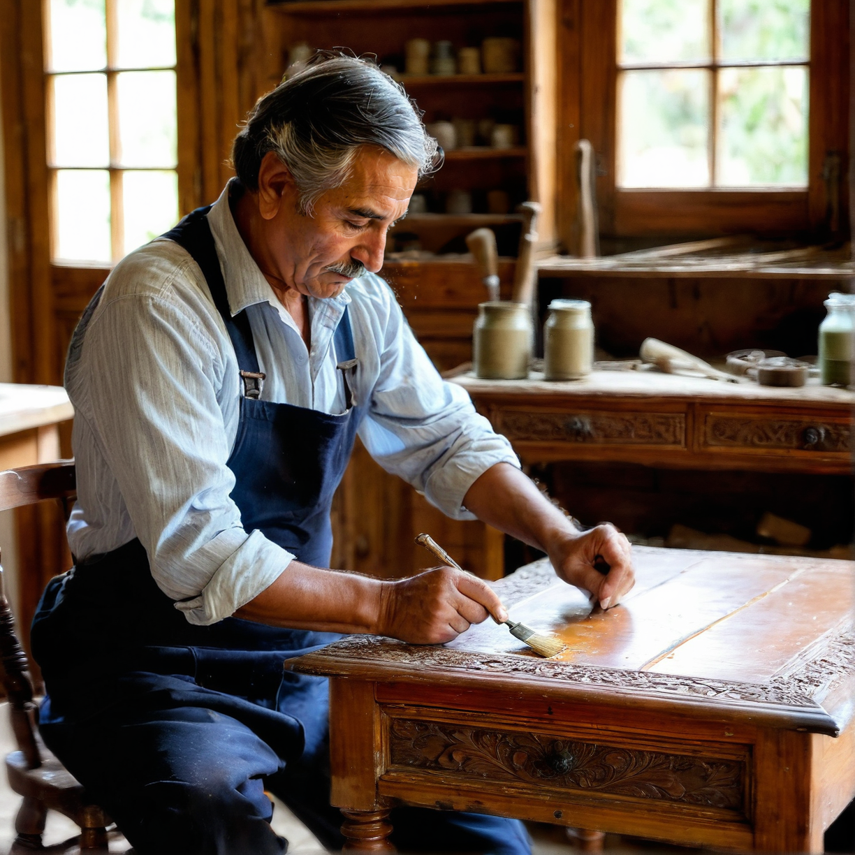 De lo Olvidado a lo Admirado: El Arte de Restaurar Muebles de Madera