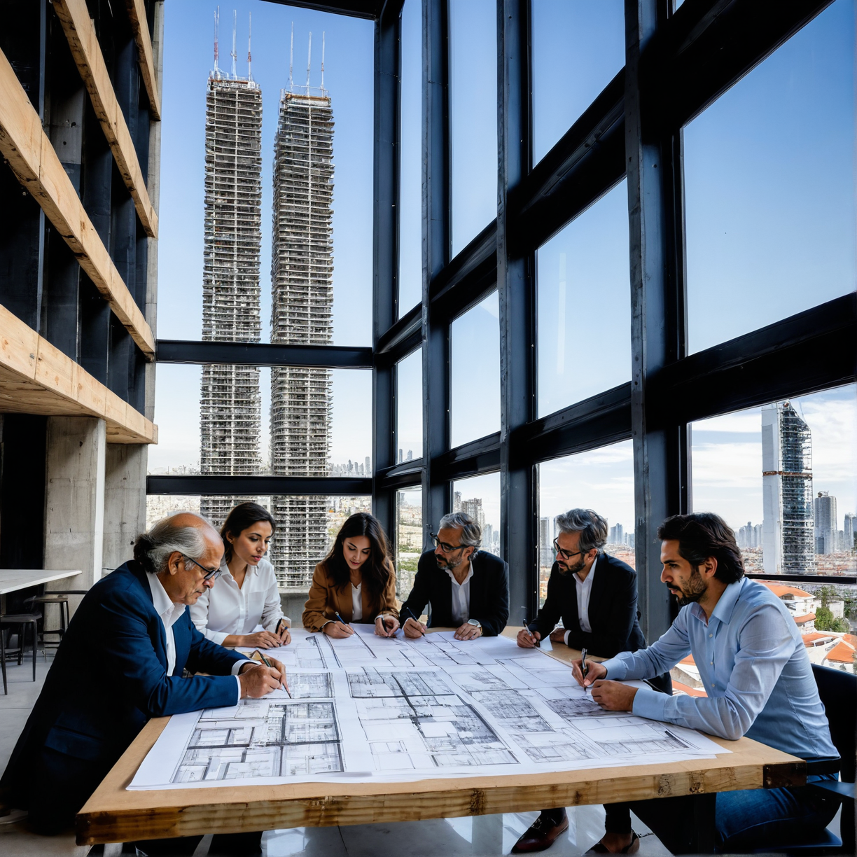 La arquitectura vertical: un vistazo a la construcción de los rascacielos más altos del mundo