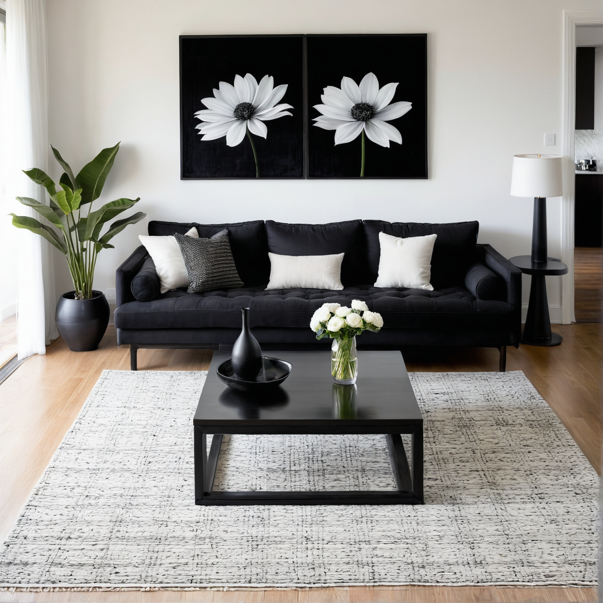 El Negro en Diseño de Interiores: Un Toque de Elegancia que Profundiza Espacios