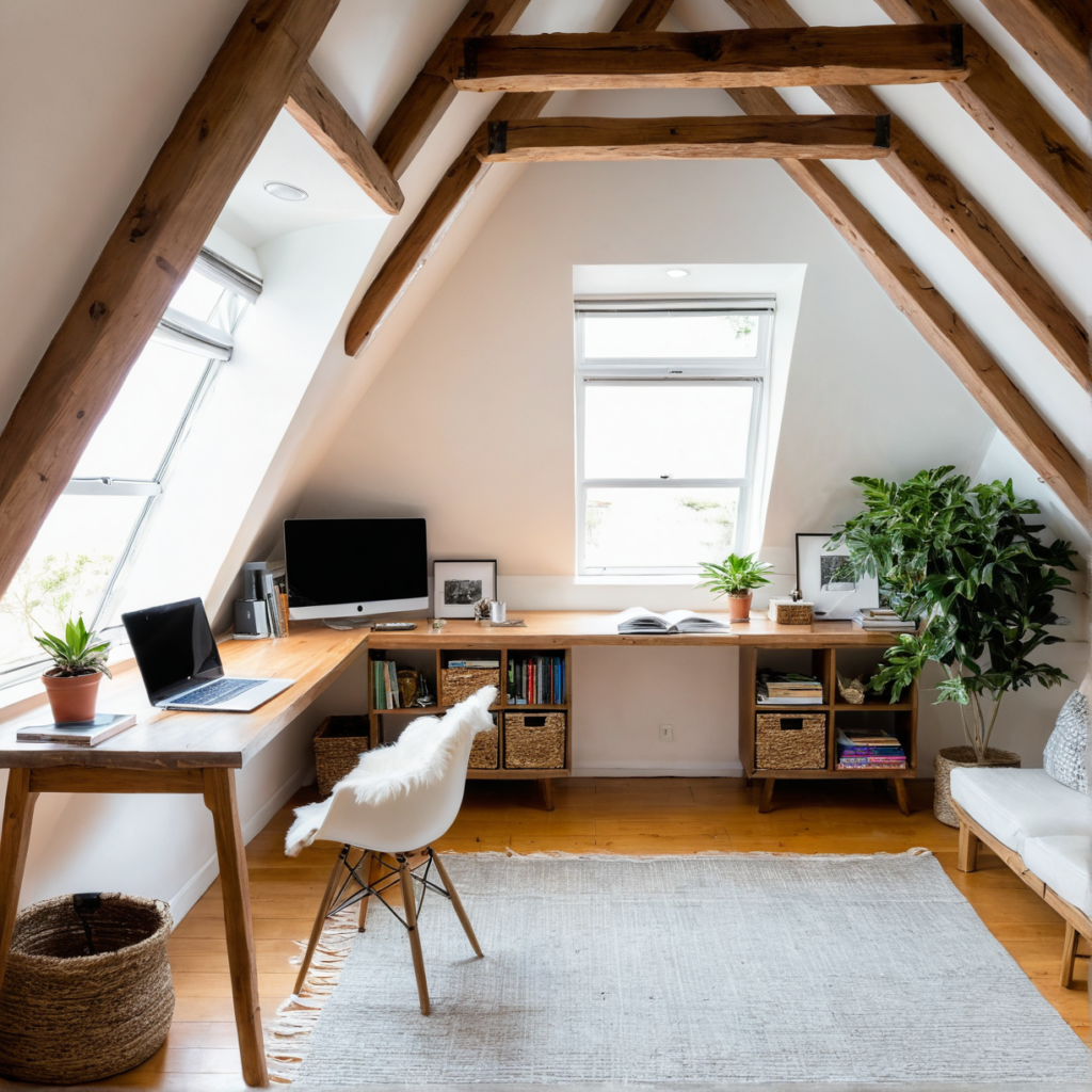 Maximizando Espacios: El Potencial de los Techos Inclinados en el Diseño Interior