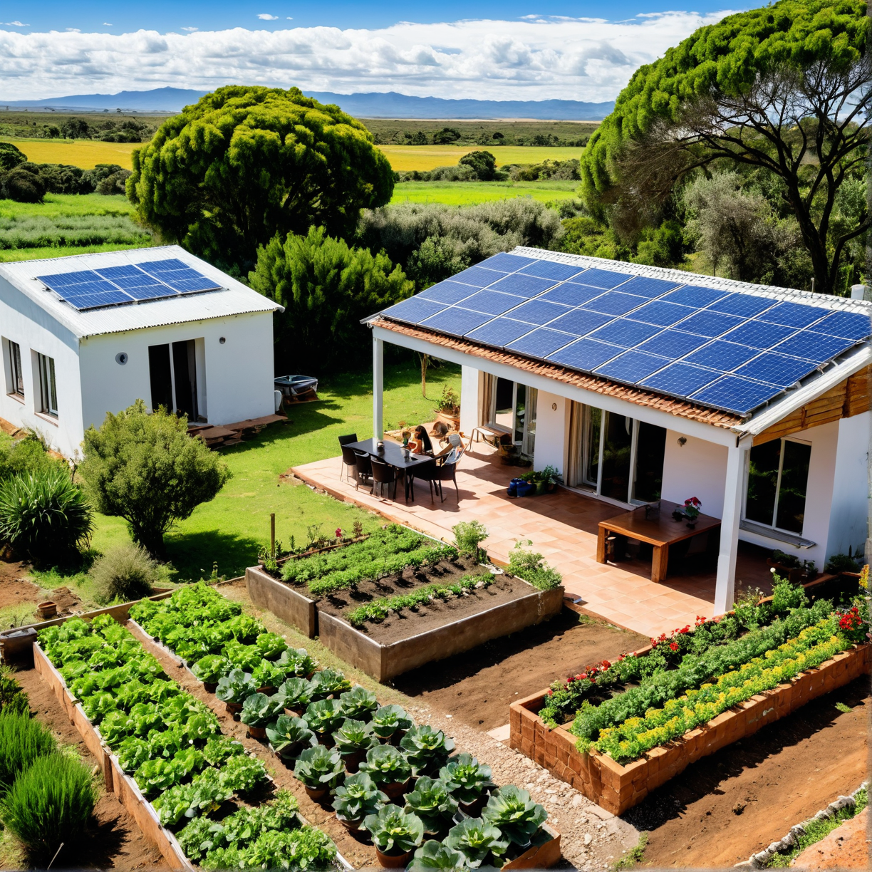 Viviendas autosuficientes: el nuevo horizonte rural en Uruguay