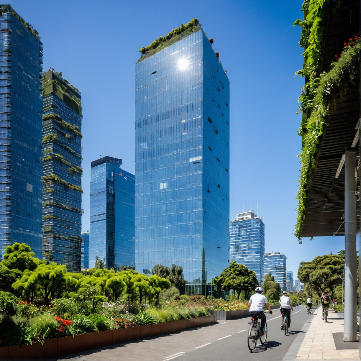 Rascacielos ecológicos: un horizonte sostenible para las ciudades chilenas
