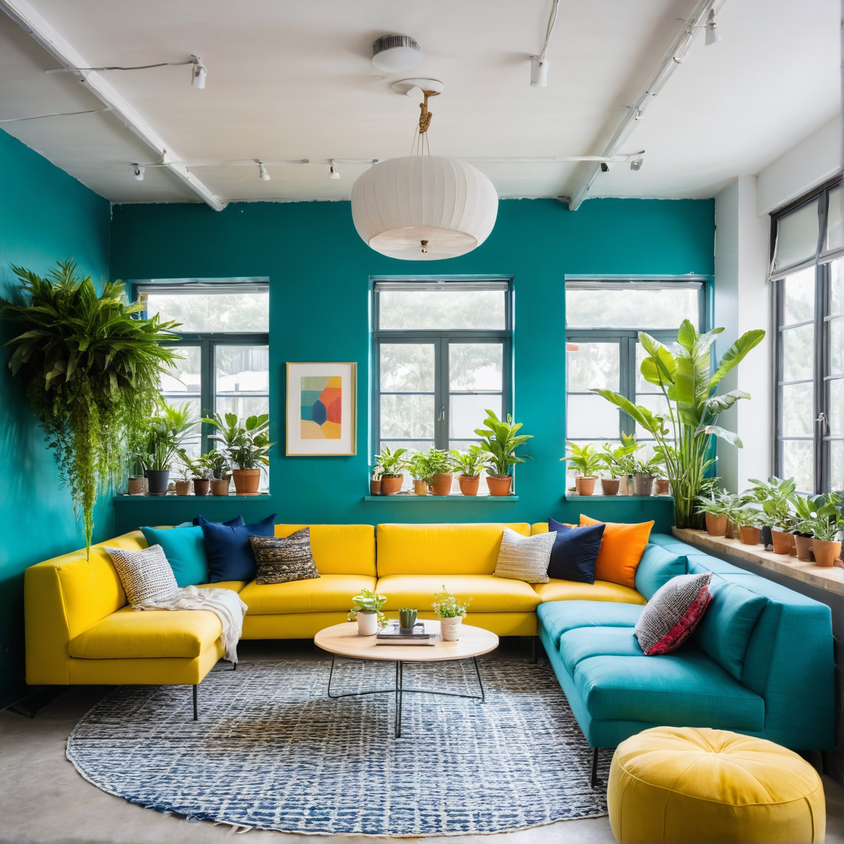 Interiores Vibrantes: Colores que Transforman Espacios y Bienestar