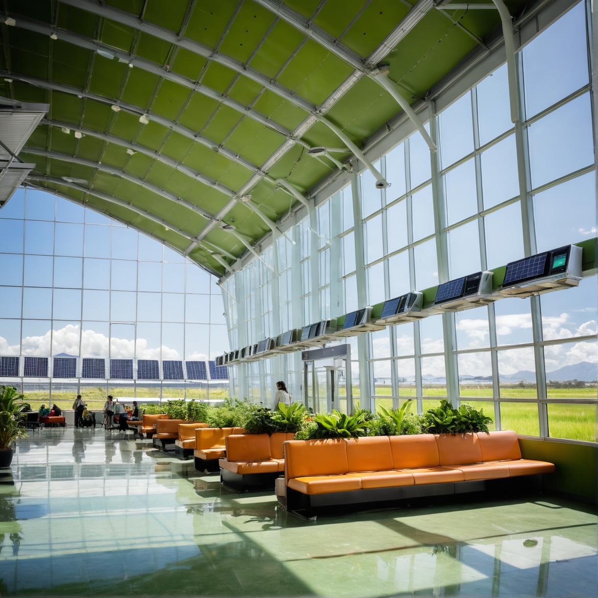 Aeropuertos del Futuro: Un Viaje hacia la Sostenibilidad y la Conectividad