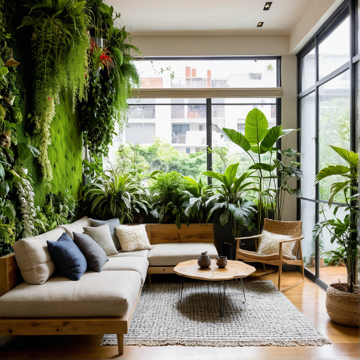 Jardines Verticales: Un Nuevo Horizonte en el Diseño Interior