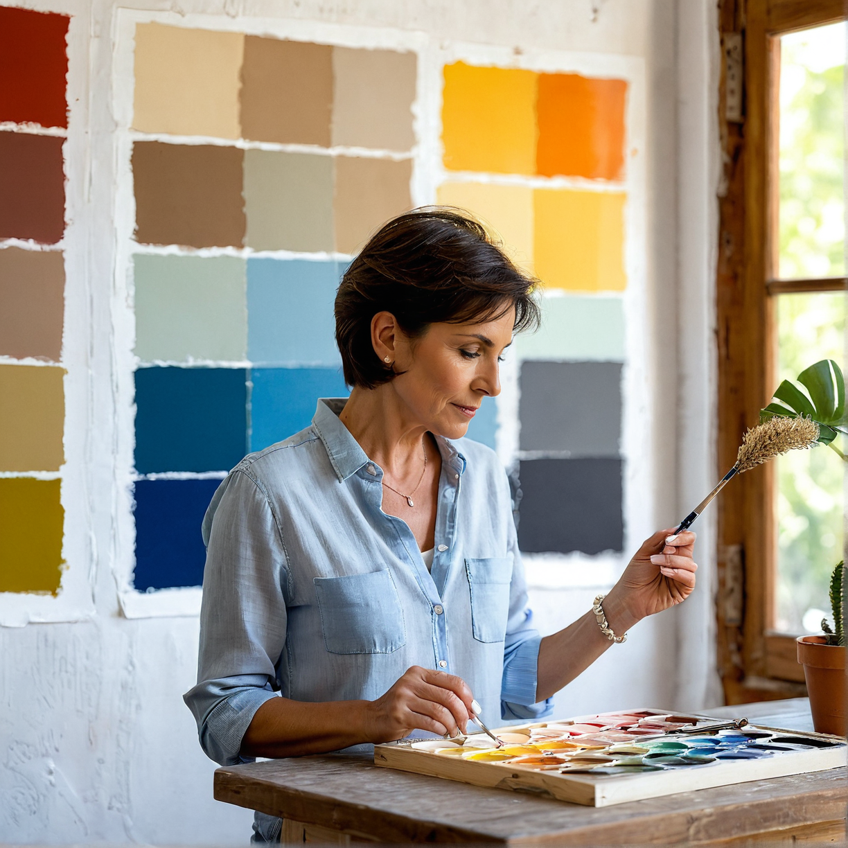 El Arte de Elegir Pinturas: Consideraciones Ambientales para Interiores y Exteriores