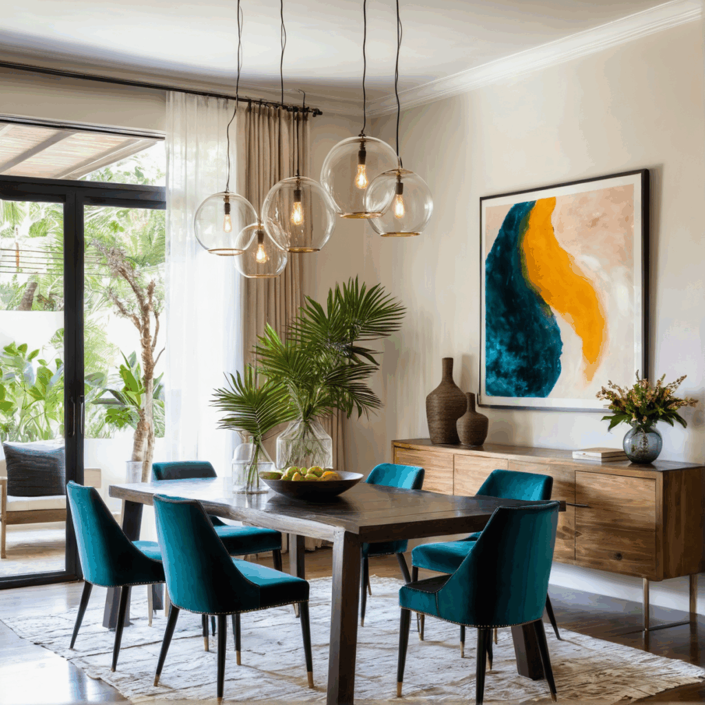 Iluminando el Futuro: El Creciente Impacto de las Lámparas Colgantes en el Interiorismo Latinoamericano