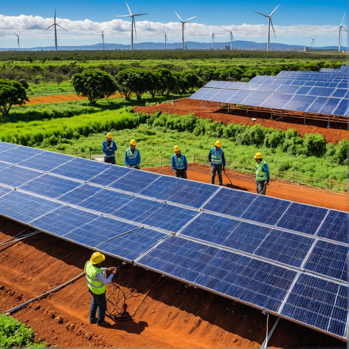 Transformación Sustentable: Avances en Energías Renovables en Obras Públicas Uruguyas