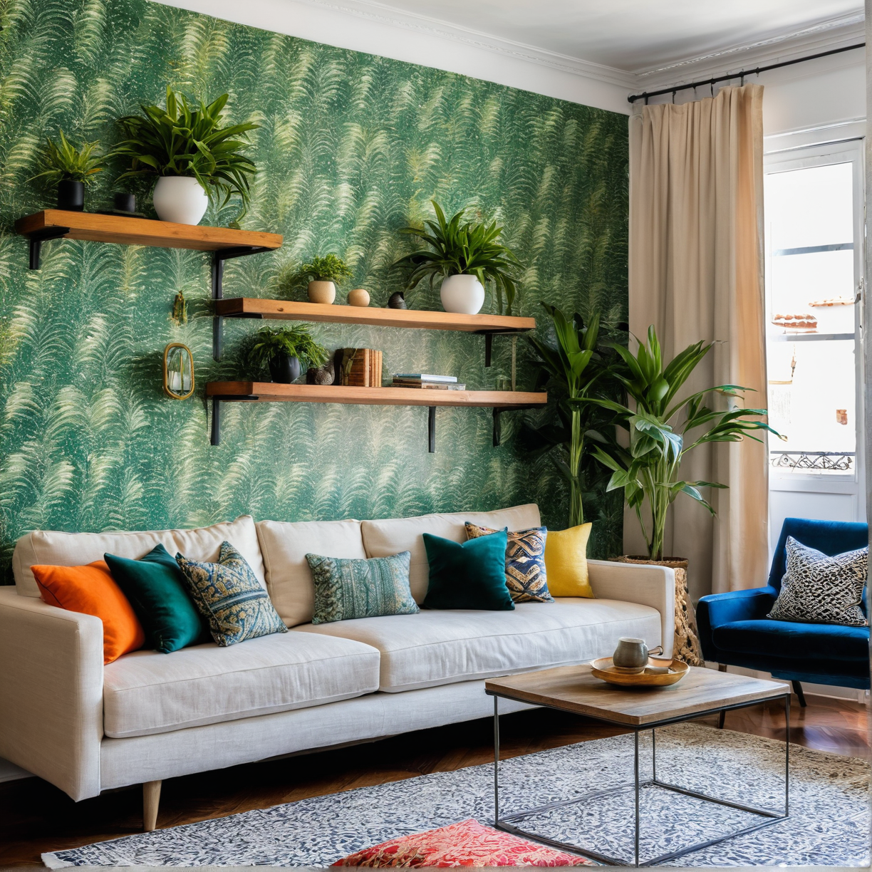 Transformando Espacios: El Impacto del Papel Mural en el Interiorismo Uruguayo