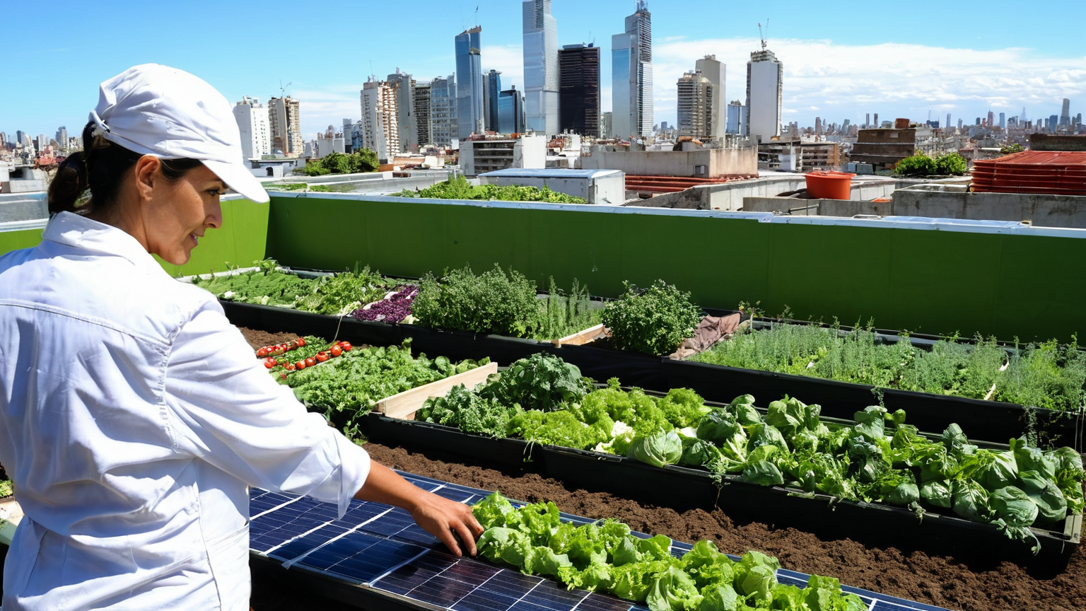 Tecnología verde: La clave para la agricultura urbana en Mercosur