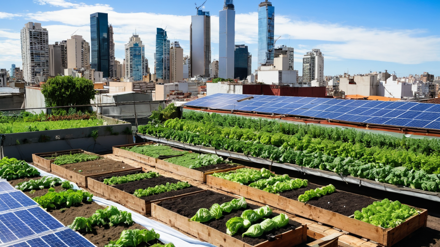 Tecnología verde: La clave para la agricultura urbana en Mercosur