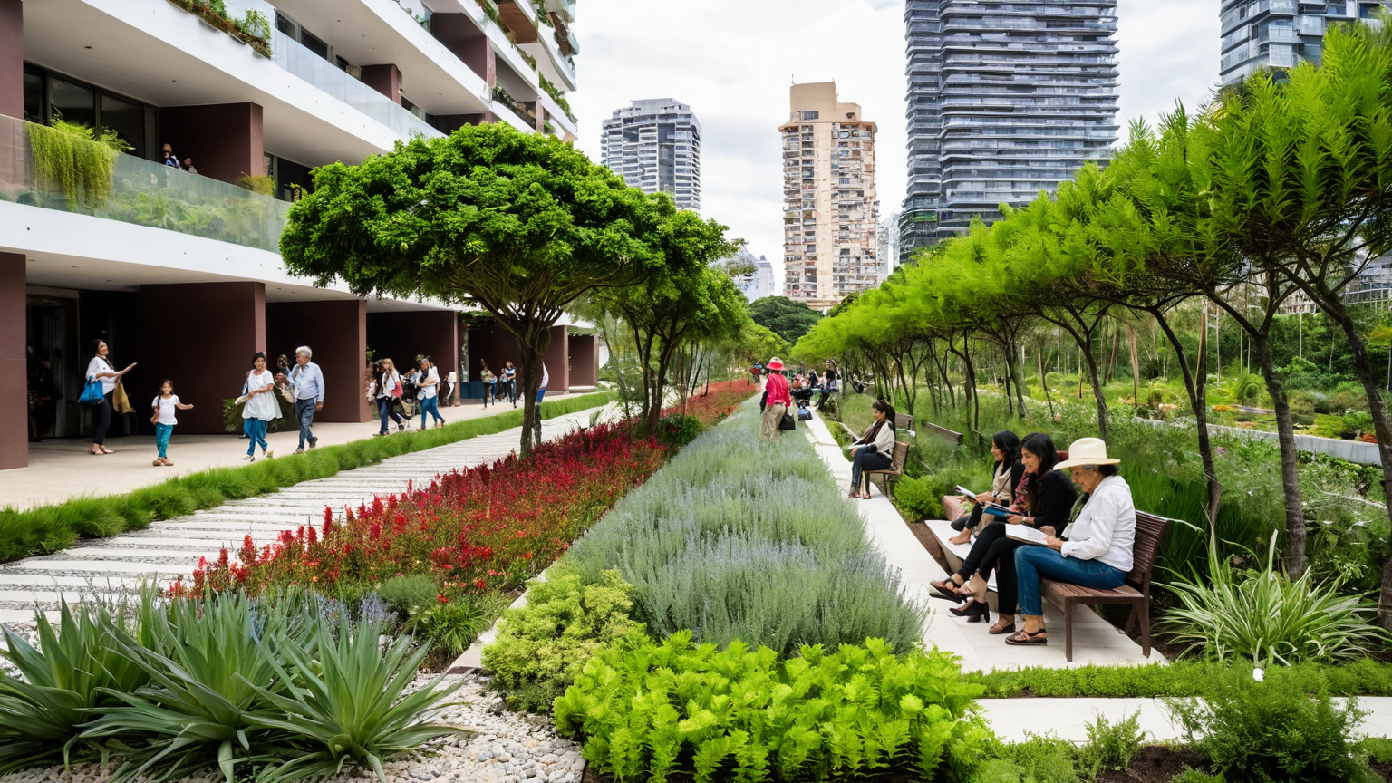 Paisajismo: El Corazón Verde de Proyectos Arquitectónicos Sostenibles