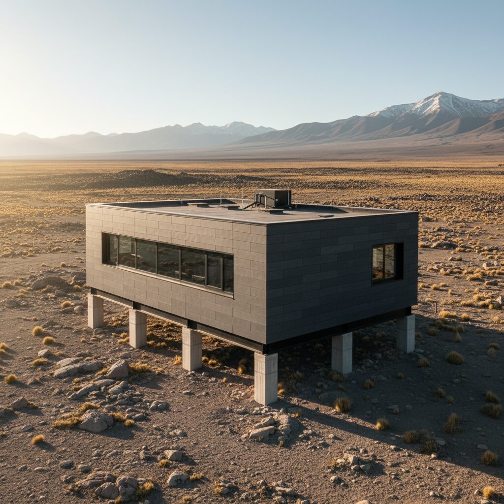 Habitar lo Inhóspito: Arquitectura Bioclimática como Escudo Térmico