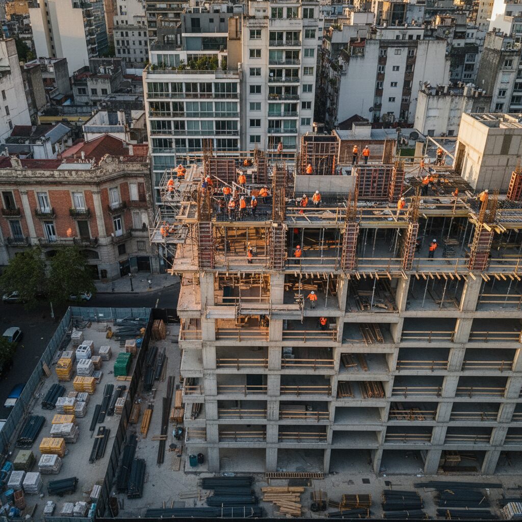 Protección Inteligente: La Vigilancia Activa en la Obra Argentina