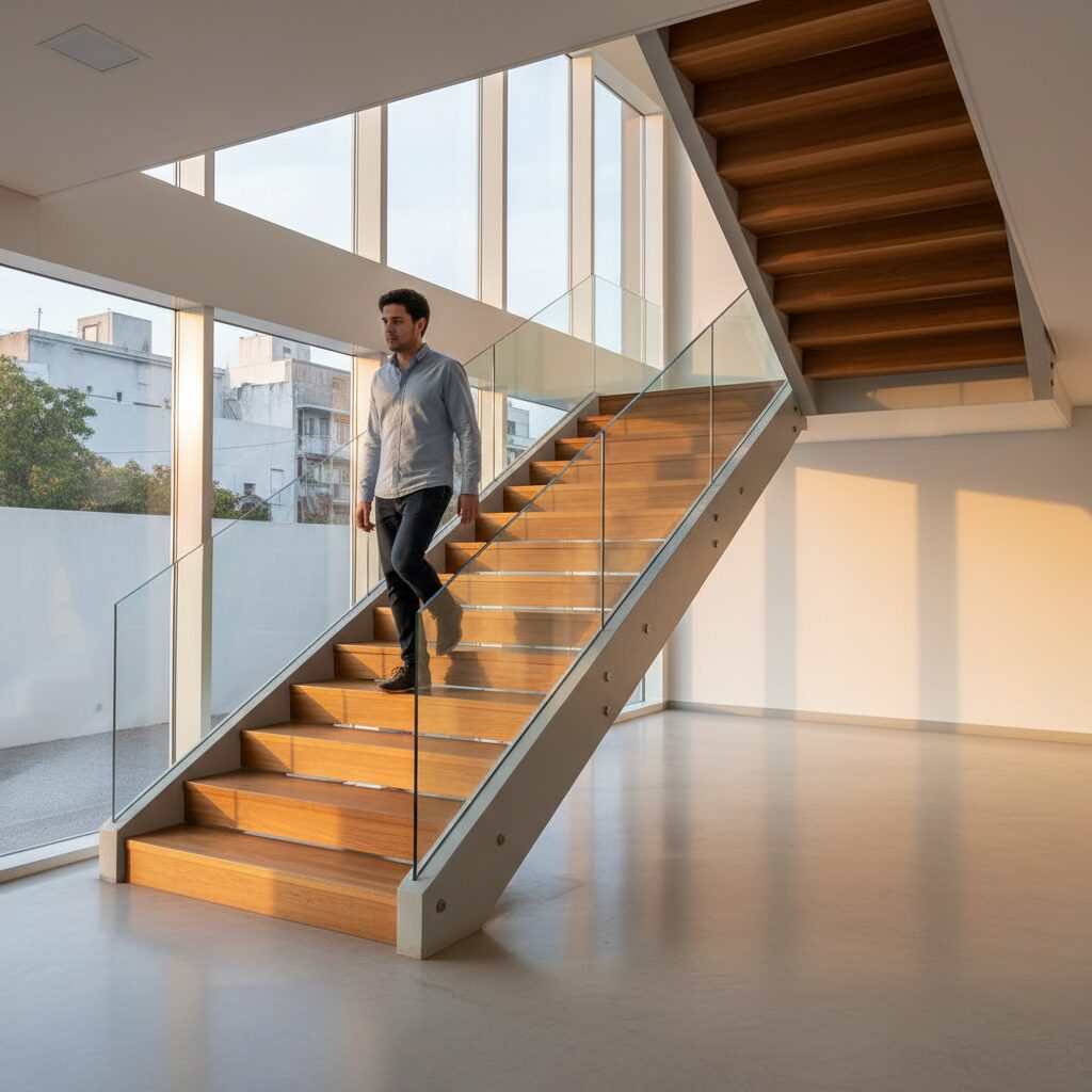 Escaleras que Conectan: Más Allá del Diseño, la Seguridad y la Vida Útil