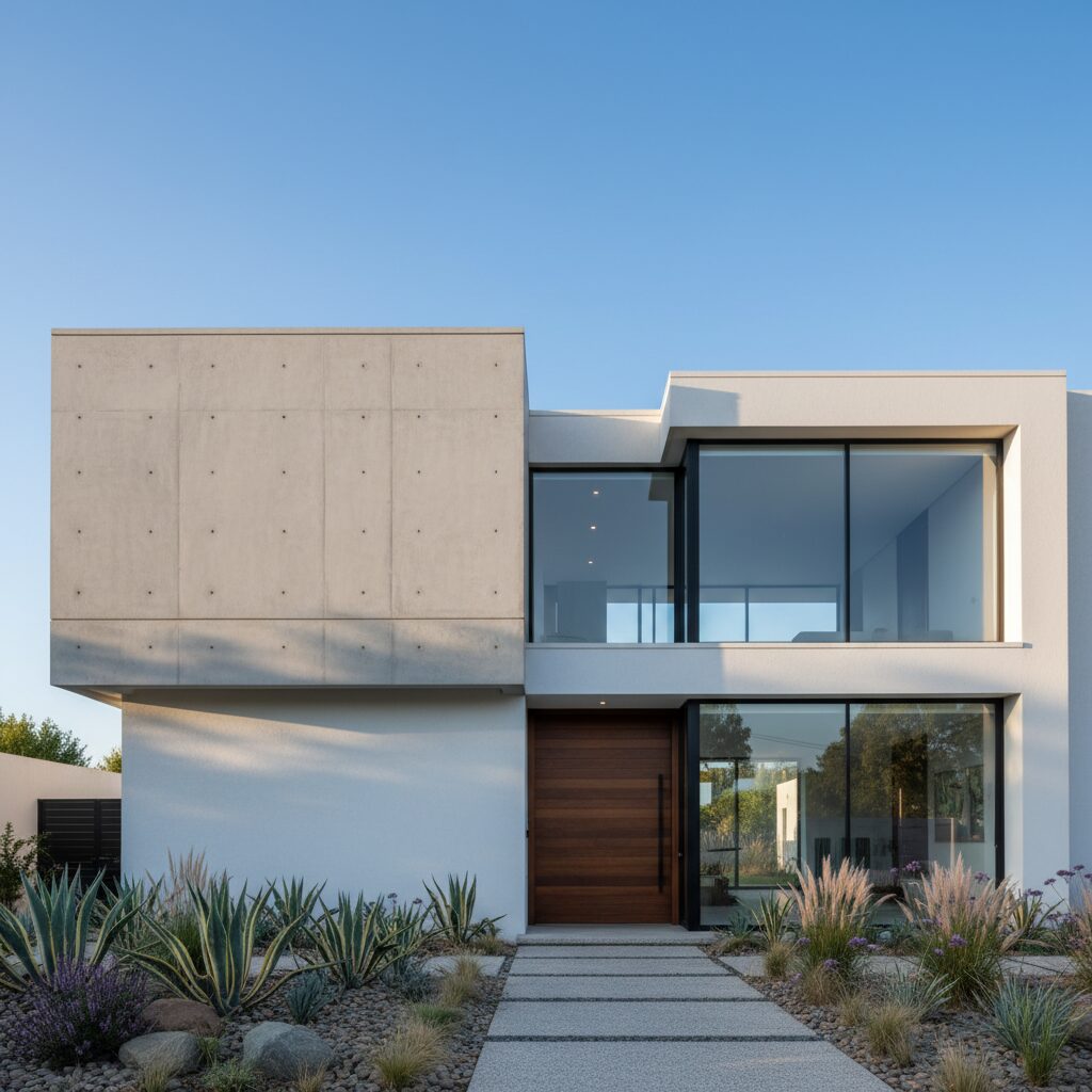 Geometría Pura en Residencias: La Consolidación del Minimalismo