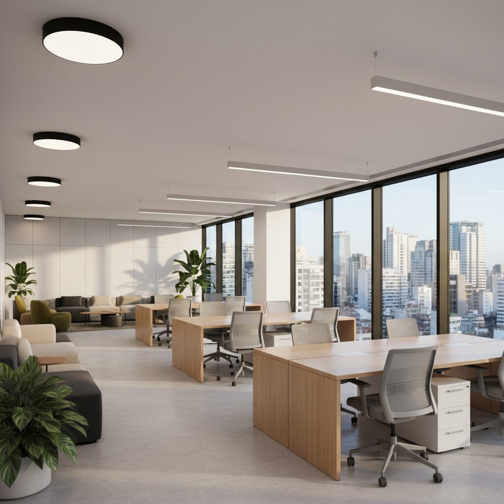 La Ingeniería de la Luz: Clave en la Productividad del Espacio Interior