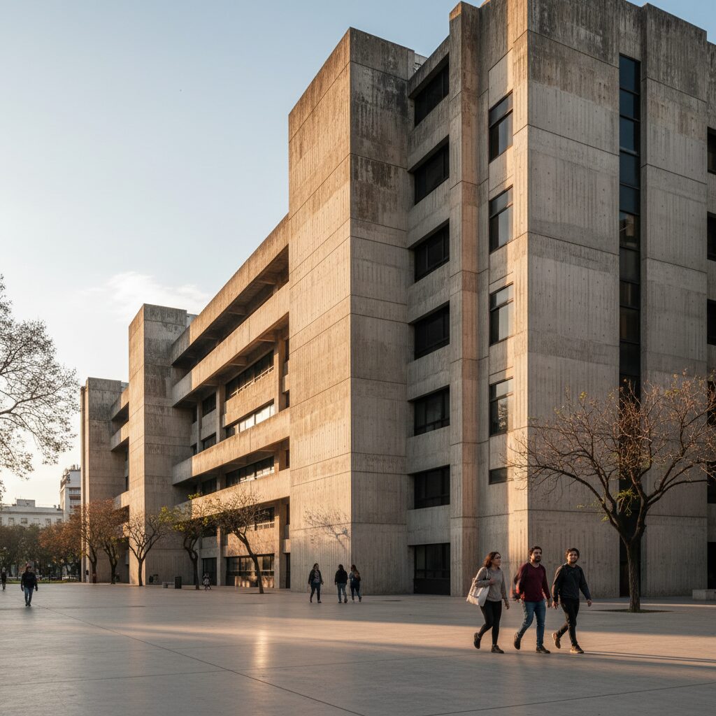 Hormigón al Desnudo: La Vigencia Brutalista en el Paisaje Urbano Chileno
