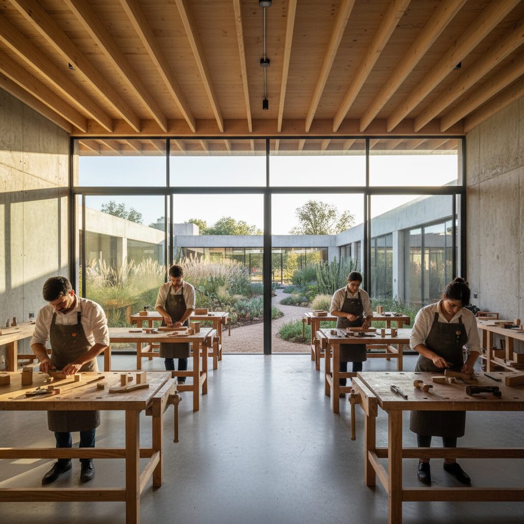 Fronteras del Confinamiento: Contrastes en la Arquitectura Penal Humanista