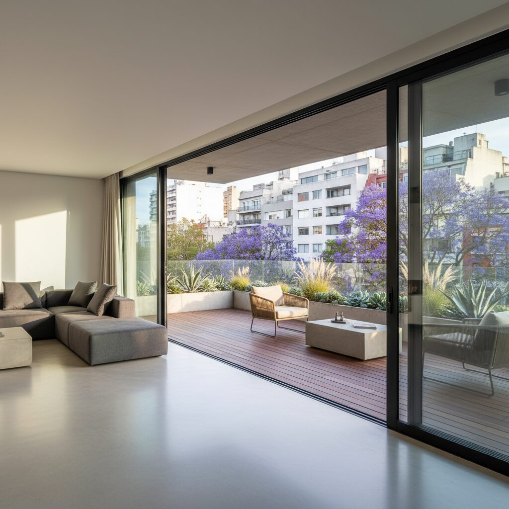 Flujo Continuo: Terrazas Redefinen Hogares