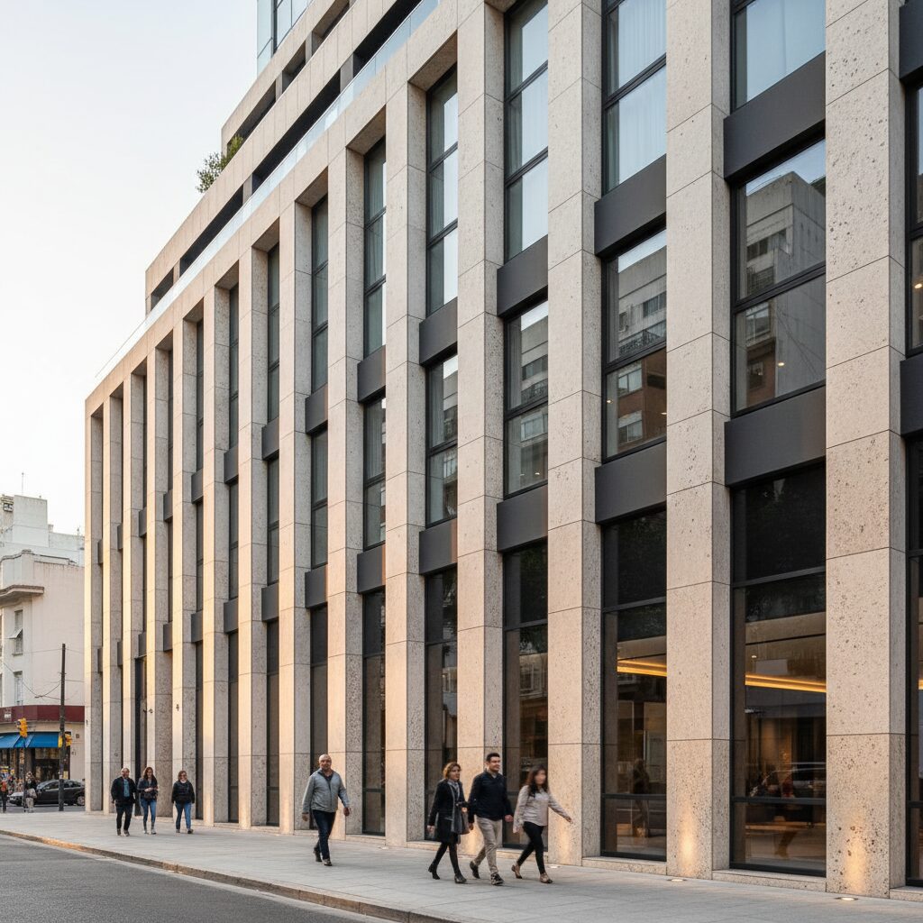 El Resurgimiento de la Litología en Fachadas Contemporáneas