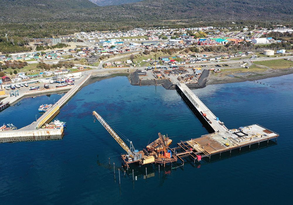 Impulso al Desarrollo: Avanza la Construcción de Infraestructura Portuaria Multipropósito en Puerto Williams