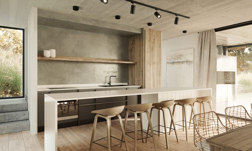 Casa Suelo: Un Refugio Contemporáneo que Enraíza Tranquilidad y Confort