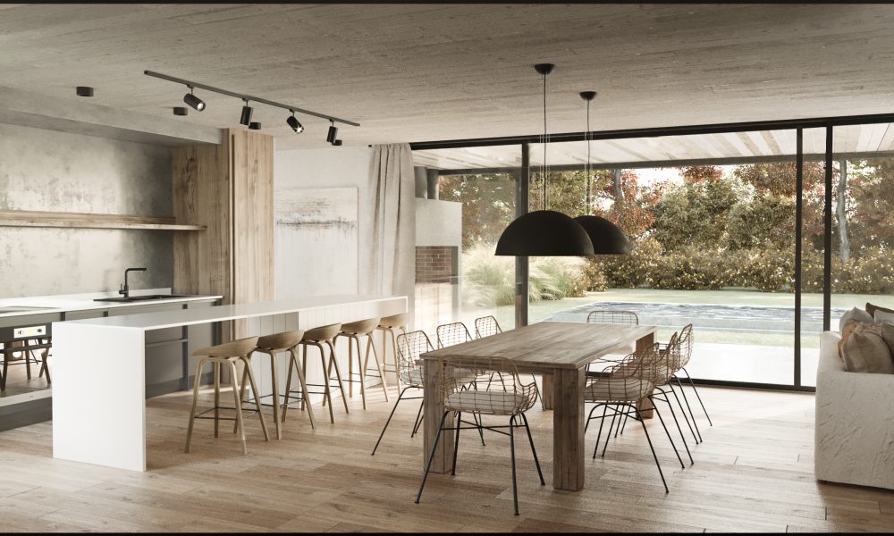 Casa Suelo: Un Refugio Contemporáneo que Enraíza Tranquilidad y Confort